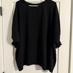 Elegant Black Women's Blouse